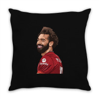 Mo Salah The Red Classic Throw Pillow | Artistshot