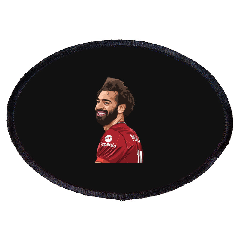 Mo Salah The Red Classic Oval Patch | Artistshot