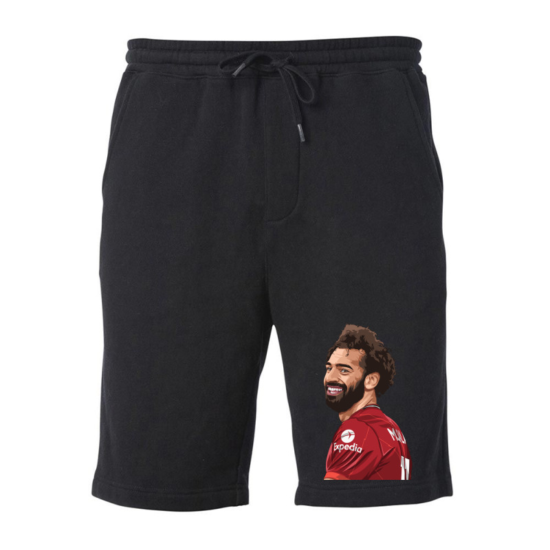 Mo Salah The Red Classic Fleece Short | Artistshot