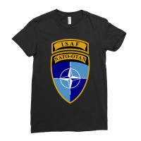 International Security Assistance Force (isaf) Natootan Ladies Fitted T-shirt | Artistshot