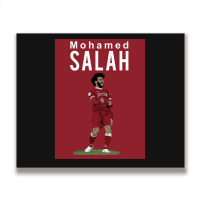 Mohamed A Salah Liverpool Classic Metal Print Horizontal | Artistshot