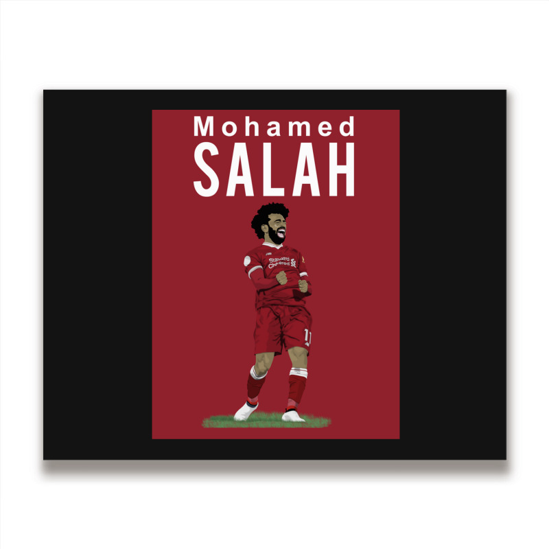 Mohamed A Salah Liverpool Classic Metal Print Horizontal | Artistshot