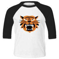 Face Tiger Toddler 3/4 Sleeve Tee | Artistshot