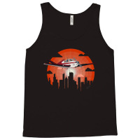 City Sightseeing Flight  Beech Bonanza Vtail Airplane Design Tank Top | Artistshot