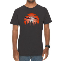 City Sightseeing Flight  Beech Bonanza Vtail Airplane Design Vintage T-shirt | Artistshot