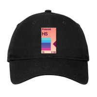 Vaporwave Vhs Polaroid E180 Hs Adjustable Cap | Artistshot