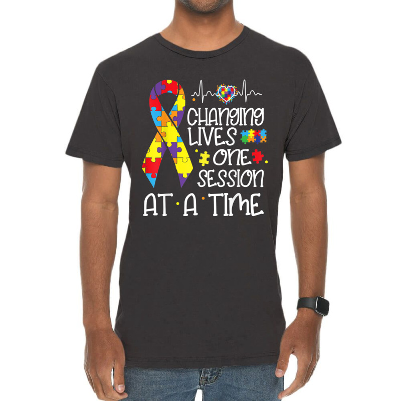 Changing Lives One Session At A Time Vintage T-Shirt by JorgeLBravo | Artistshot