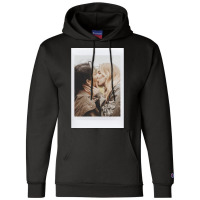 Villaneve Kiss Polaroid Champion Hoodie | Artistshot