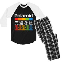 Vintage Polaroid, Japan, Japanese Men's 3/4 Sleeve Pajama Set | Artistshot