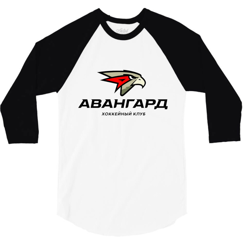 Avangard Omsk Hockey Essential 3/4 Sleeve Shirt by cm-arts | Artistshot