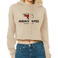 Avangard Omsk Hockey Essential Cropped Hoodie | Artistshot