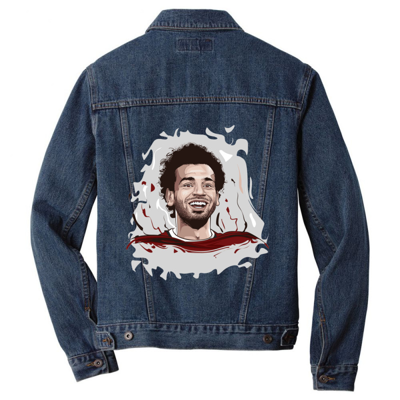 Mohamed Salah Essential Gift Men Denim Jacket | Artistshot