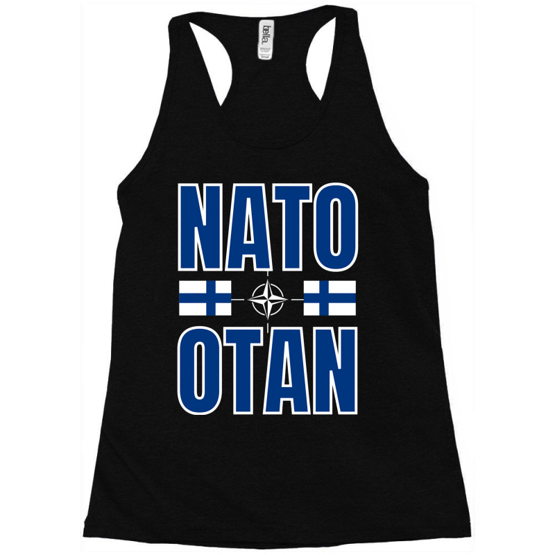 Nato Otan Finland Suomi Natoon Racerback Tank by cm-arts | Artistshot