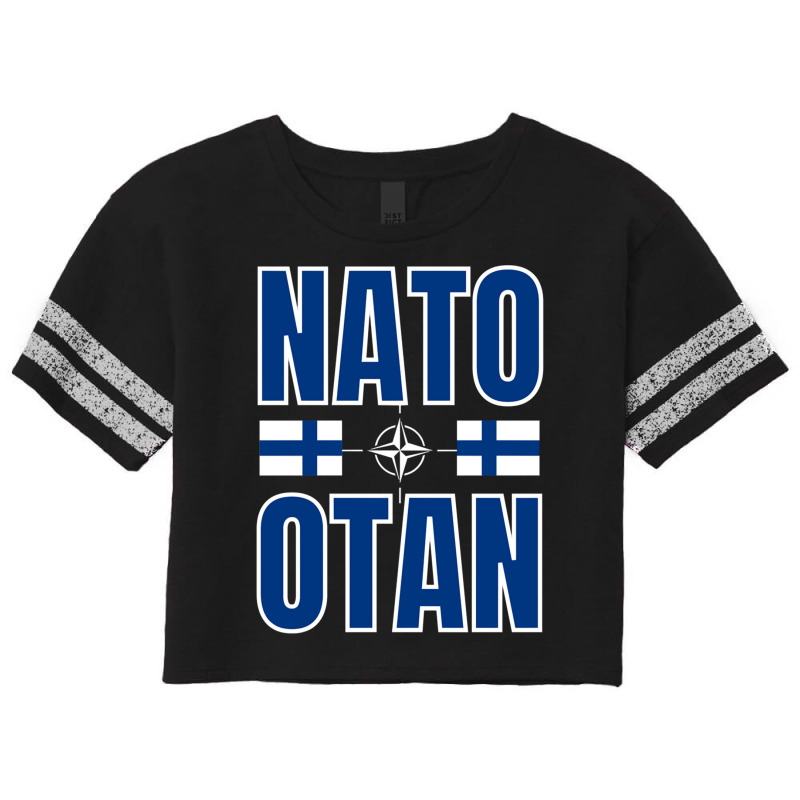 Nato Otan Finland Suomi Natoon Scorecard Crop Tee by cm-arts | Artistshot