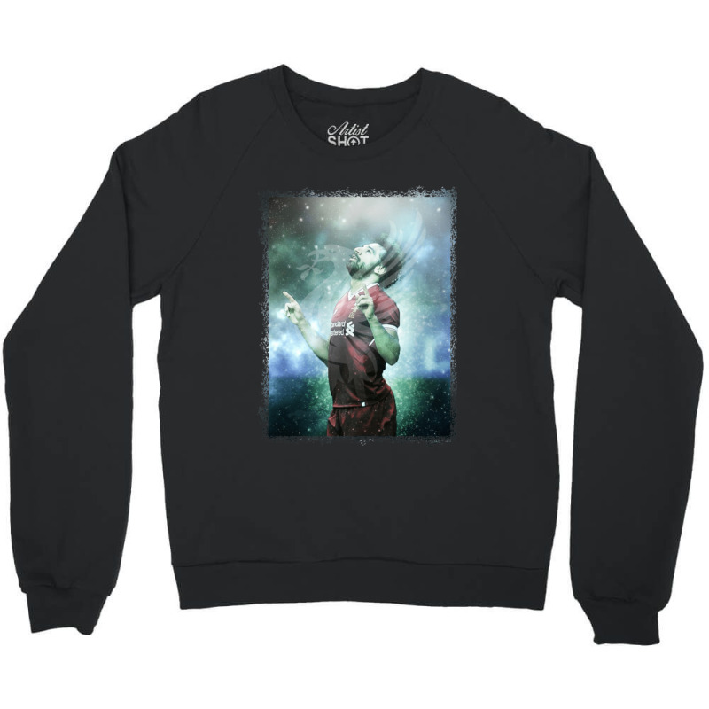 Mohamed Salah Hamed Mahrous Ghaly Mo Salah Essential Crewneck Sweatshirt | Artistshot