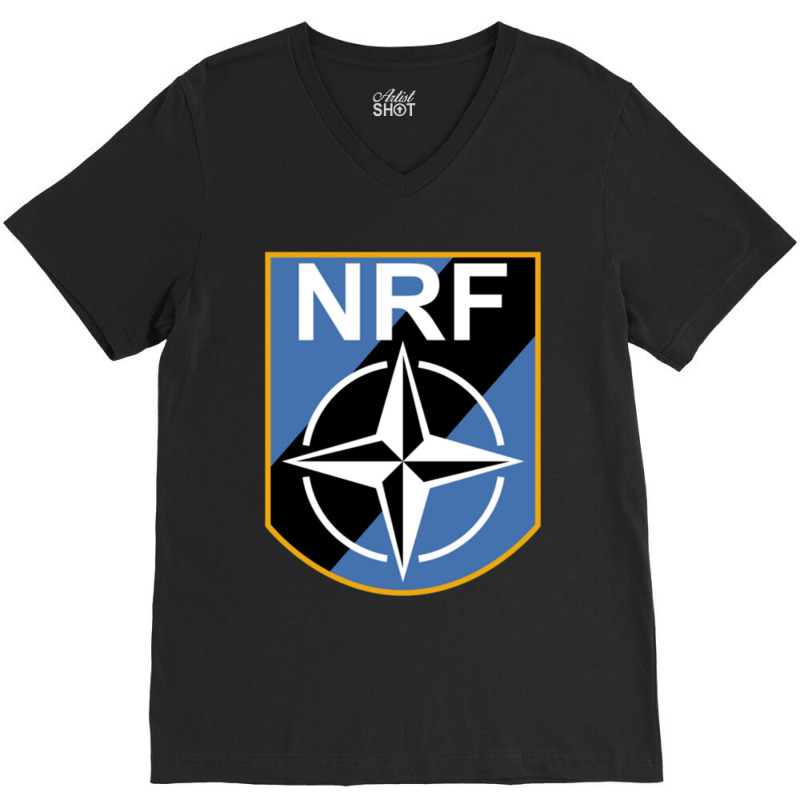 Nato Response Force V-Neck Tee by cm-arts | Artistshot