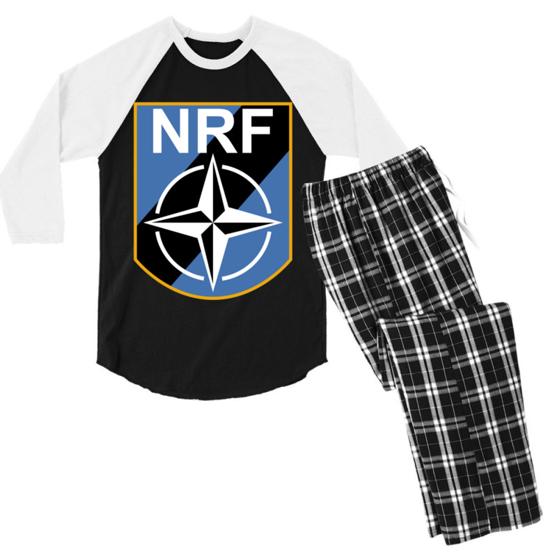 Nato Response Force Men's 3/4 Sleeve Pajama Set by cm-arts | Artistshot