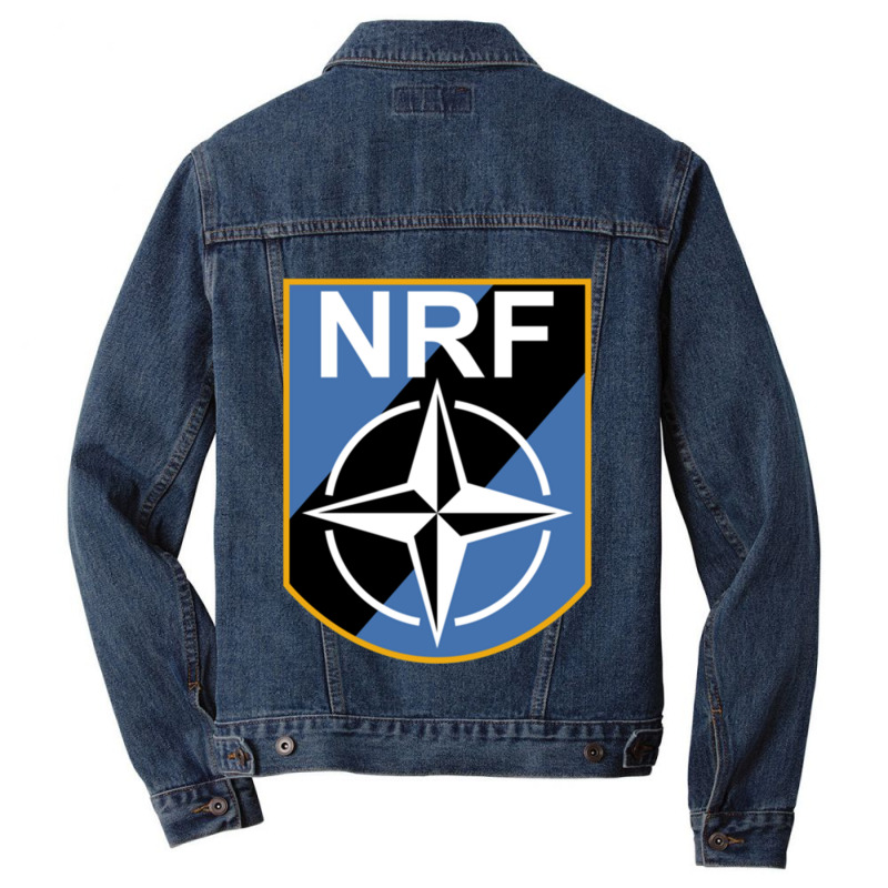 Nato Response Force Men Denim Jacket by cm-arts | Artistshot