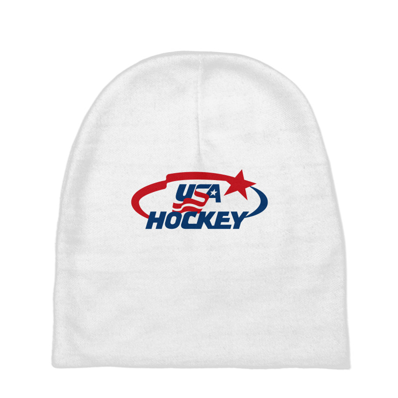 Usa Hockey Baby Beanies by cm-arts | Artistshot