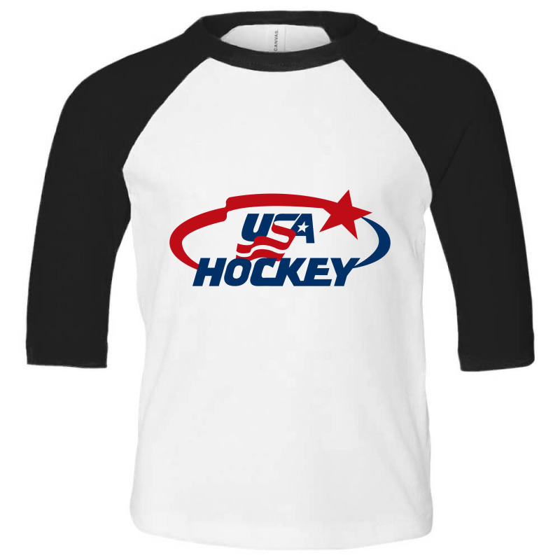 Usa Hockey Toddler 3/4 Sleeve Tee by cm-arts | Artistshot