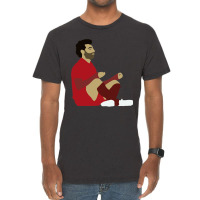 Mohamed Salah Illustration Classic Vintage T-shirt | Artistshot