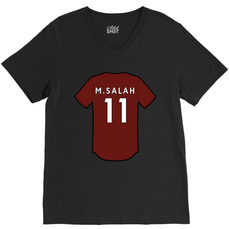 Mohamed Salah Jersey Classic V-neck Tee | Artistshot