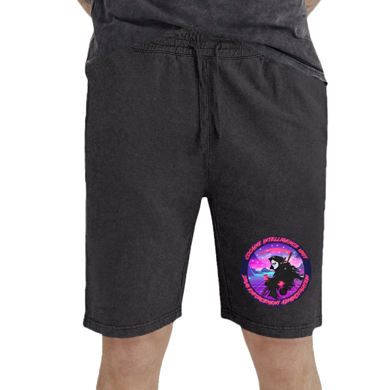 Vaporwave Chapo Trap House Cocaine Intelligence Unit Vintage Short | Artistshot