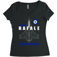 Dassault Rafale Hellenic Air Force Women's Triblend Scoop T-shirt | Artistshot