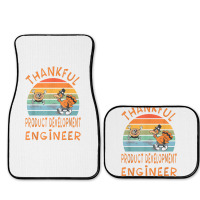 Product Development Engineer Job Funny Thanksgiving T Shirt Full Set Car Mats | Artistshot