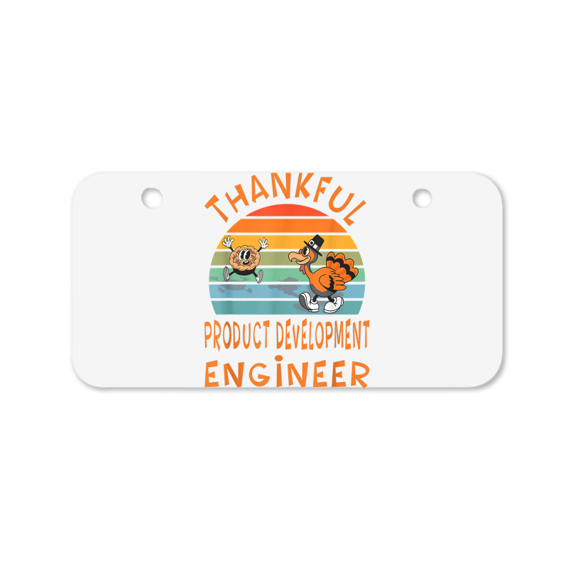 Product Development Engineer Job Funny Thanksgiving T Shirt Bicycle License Plate | Artistshot