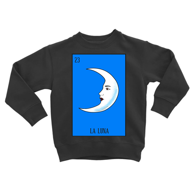 Mexican Lottery La Luna The Moon Game Of Mexico Long Sleeve T Shirt Toddler Sweatshirt by cm-arts | Artistshot