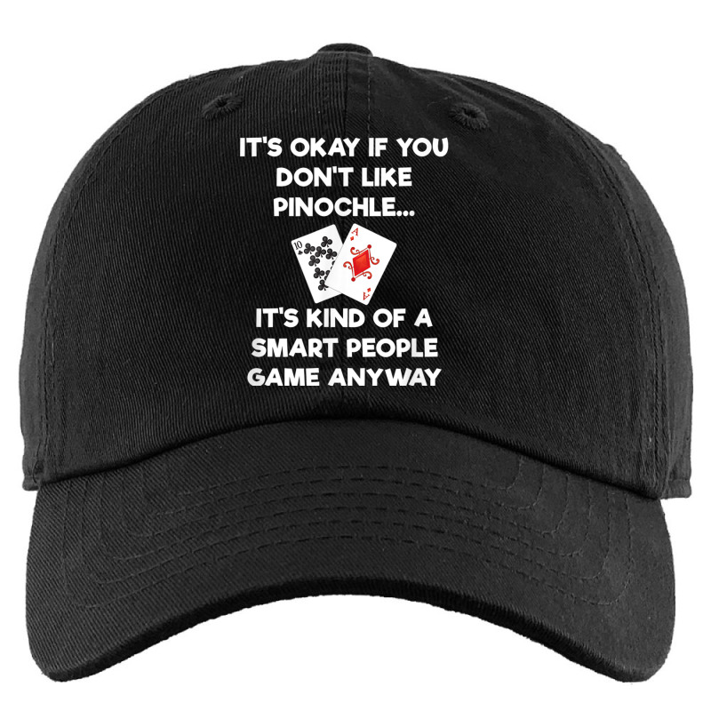 Pinochle  Funny Pinochle Card Game Smart People Kids Cap by MaragretPolino | Artistshot