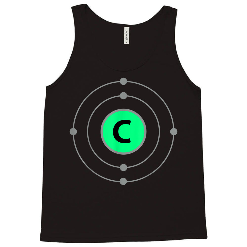 Carbon Atom Become Molecules For Halloween Tank Top | Artistshot