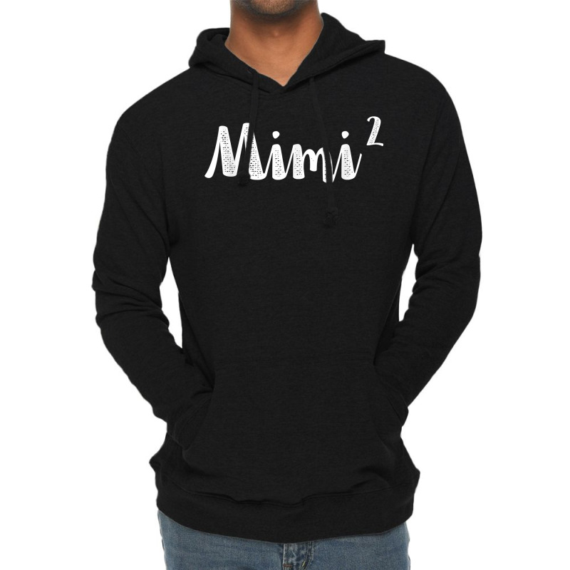 Mimi2 Mimi Squared Times Two Twins 2nd Power New Soon Gift T Shirt Lightweight Hoodie by cm-arts | Artistshot