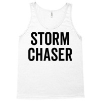 Storm Chaser Funny Weather Meteo Cloud Lightning Thunder T Shirt Tank Top | Artistshot