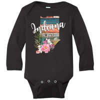 Indiana In My Soul Long Sleeve Baby Bodysuit | Artistshot