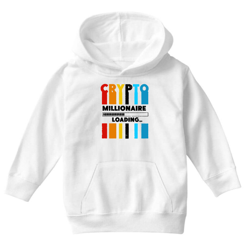 Bitcoin Crypto Youth Hoodie by Beach Boy | Artistshot