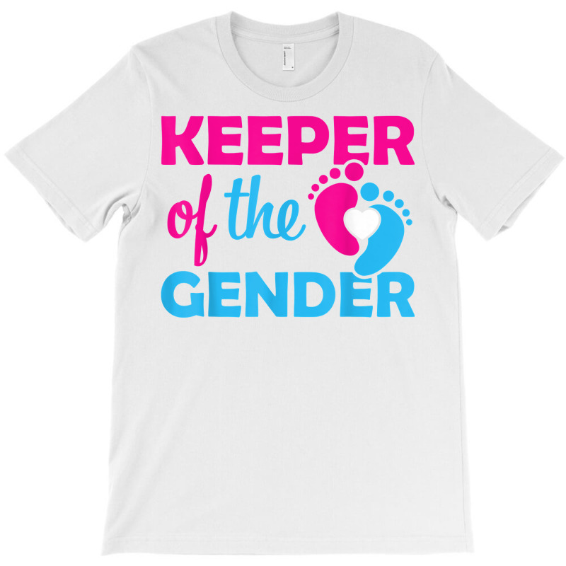 Keeper Of The Gender Gender Reveal Gender Keeper T Shir T-shirt | Artistshot