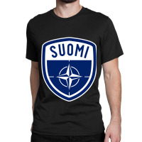 Nato Otan Suomi Finalnd Badge Classic T-shirt | Artistshot