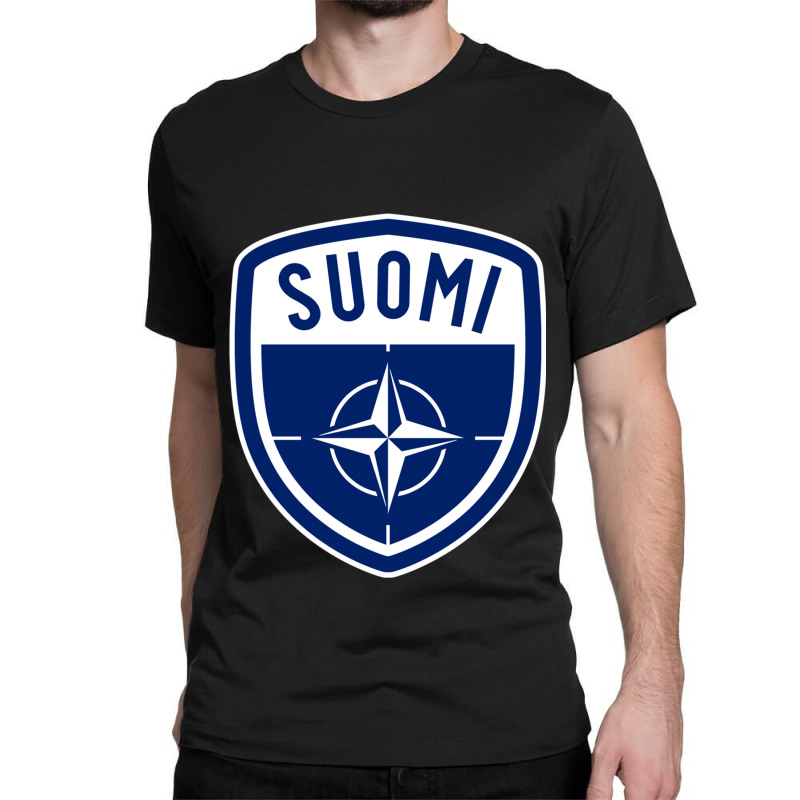 Nato Otan Suomi Finalnd Badge Classic T-shirt by cm-arts | Artistshot