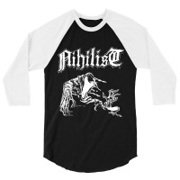 Nihilist 3/4 Sleeve Shirt | Artistshot