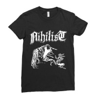 Nihilist Ladies Fitted T-shirt | Artistshot