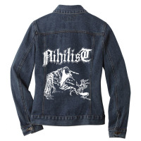 Nihilist Ladies Denim Jacket | Artistshot