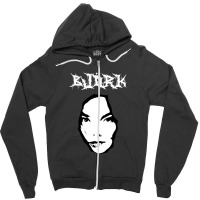 Bjork Death Metal Zipper Hoodie | Artistshot