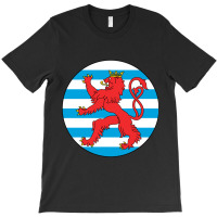 Luxembourg  Roundel T-shirt | Artistshot