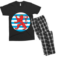 Luxembourg  Roundel Men's T-shirt Pajama Set | Artistshot