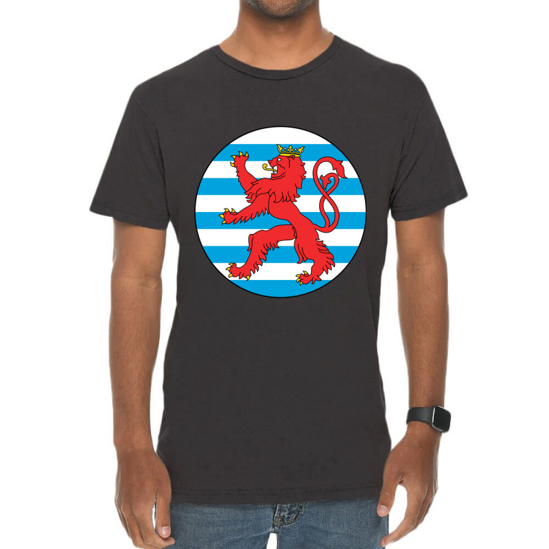 Luxembourg  Roundel Vintage T-Shirt by cm-arts | Artistshot