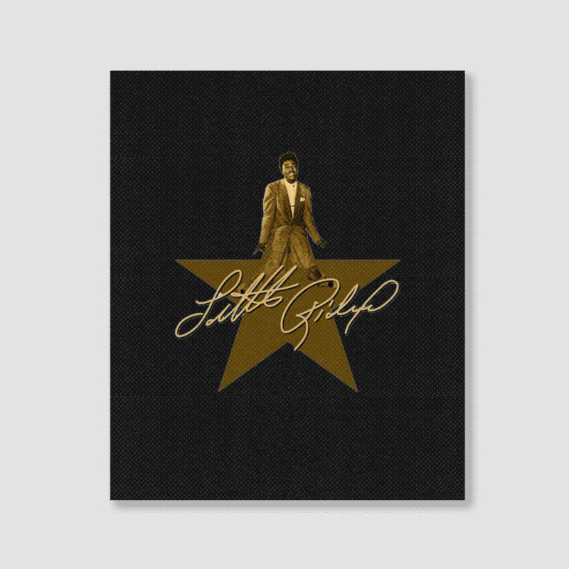 Little Richard A Twinkle Star Portrait Canvas Print | Artistshot