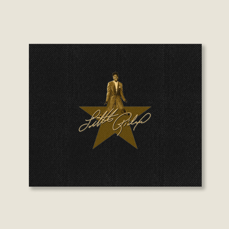 Little Richard A Twinkle Star Landscape Canvas Print | Artistshot