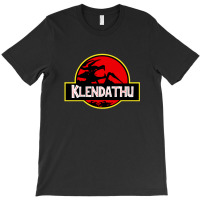 Klendathu - Starship Troopers (jurassic Park Style) T-shirt | Artistshot